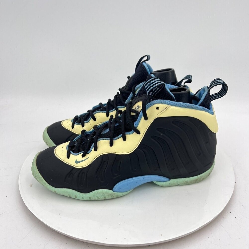 Nike Little Postie One Youth Size 5.5Y Women 7 DH6490 001 Black Blue Shoes